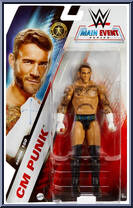 CM Punk from WWE - Series 150 manufactured by Mattel [Front]