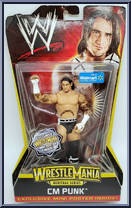 CM Punk from WWE - Wrestlemania - Heritage Series manufactured by Mattel [Front]