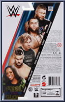 Dean Ambrose from WWE - Series  84 manufactured by Mattel [Back]