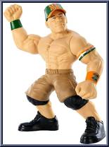 John Cena from WWE - 3-Count Crushers manufactured by Mattel [Loose]