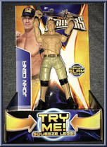 John Cena from WWE - Super Strikers manufactured by Mattel [Front]