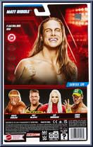 Matt Riddle from WWE - Series 139 manufactured by Mattel [Back]