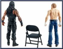 Roman Reigns & Dean Ambrose from WWE - Summer Slam manufactured by Mattel [Loose]