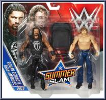 Roman Reigns & Dean Ambrose from WWE - Summer Slam manufactured by Mattel [Front]