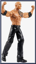 Rock (Flashback) from WWE - Series  78 manufactured by Mattel [Loose]