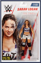 Sarah Logan from WWE - Series 101 manufactured by Mattel [Front]