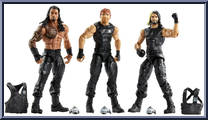 Shield (3-Pack) from WWE - Then Now Forever manufactured by Mattel [Loose]