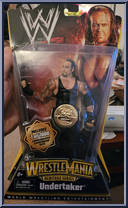 Undertaker from WWE - Wrestlemania - Heritage Series manufactured by Mattel [Front]