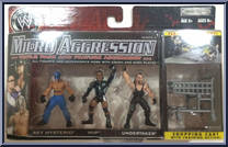 Rey Mysterio / MVP / Undertaker from WWE Micro Aggression - Series  9 manufactured by Jakks Pacific [Front]