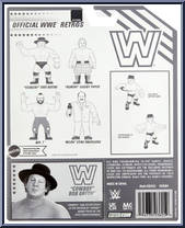 Cowboy Bob Orton from WWE Retro Series - Series 11 manufactured by Mattel [Back]
