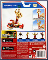 Daniel Bryan from WWE Retro Series - Series  6 manufactured by Mattel [Back]