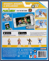 Kurt Angle from WWE Retro Series - Series  7 manufactured by Mattel [Back]