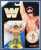 Macho Man Randy Savage from WWE Retro Series - Series  9 manufactured by Mattel [Front]