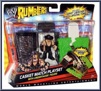 Casket Match Playset (with Undertaker) from WWE Rumblers - Playsets manufactured by Mattel [Front]