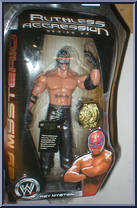Rey Mysterio from WWE Ruthless Aggression - Series 22 manufactured by Jakks Pacific [Front]