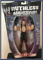 Undertaker from WWE Ruthless Aggression - Series 40 manufactured by Jakks Pacific [Front]