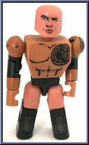 Rock from WWE Stack Down - Blind Bags manufactured by Bridge Direct [Loose]