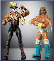 Greatest Grudges -92 (Papa Shango & Ultimate Warrior) from WWE Ultimate Edition - Exclusives manufactured by Mattel [Loose]