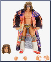 Ultimate Warrior from WWE Ultimate Edition - Series  1 manufactured by Mattel [Loose]