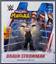 Braun Strowman from WWE - Micro Maniax manufactured by Wicked Cool Toys [Front]