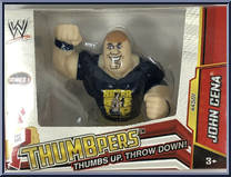 John Cena from WWE - Thumbpers - Series 1 Boxed manufactured by Wicked Cool Toys [Front]