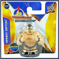 Randy Orton from WWE - Thumbpers - Series 1 Carded manufactured by Wicked Cool Toys [Front]