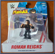 Roman Reigns from WWE - Micro Maniax manufactured by Wicked Cool Toys [Front]