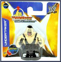 Undertaker from WWE - Thumbpers - Series 1 Carded manufactured by Wicked Cool Toys [Front]