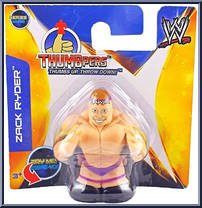 Zack Ryder from WWE - Thumbpers - Series 1 Carded manufactured by Wicked Cool Toys [Front]