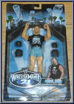 Stone Cold Steve Austin from WWE WrestleMania 21 - Basic Series manufactured by Jakks Pacific [Front]