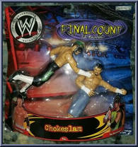 Chokeslam (Jamie Noble / Hurricane) from WWF Final Count - Basic Series manufactured by Jakks Pacific [Front]