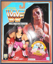 Bret Hart (Black Shirt) from WWF - Series  4 manufactured by Hasbro [Front]