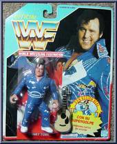 Honky Tonk Man from WWF - Series  2 manufactured by Hasbro [Spanish Card]