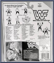 Ludvig Borga from WWF - Series 11 manufactured by Hasbro [Back]