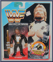 Million Dollar Man (Black Tux) from WWF - Series  1 manufactured by Hasbro [Front]
