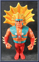 Ricky the Dragon Steamboat from WWF - Series  4 manufactured by Hasbro [Loose]