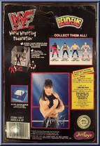 Chyna from WWF - Series  8 manufactured by Just Toys [Back]