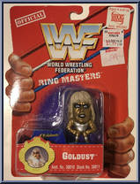 Goldust from WWF - Ring Masters - Mini manufactured by Playmates [Front]