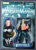 HHH from WWF Signature - Series 3 - Wrestlemania XV manufactured by Jakks Pacific [Front]