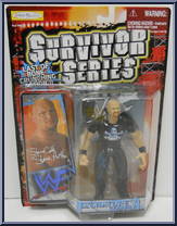 Stone Cold from WWF Signature - Series 4 - Survivor Series manufactured by Jakks Pacific [Front]