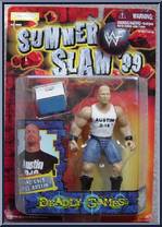 Stone Cold Steve Austin from WWF Summer Slam 99 - Deadly Games manufactured by Jakks Pacific [Front]