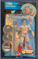 Kurt Angle from WWF Titan Tron Live - Ringside Chaos - Series 1 manufactured by Jakks Pacific [Front]