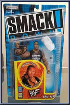 Rock from WWF Titan Tron Live - Raw Heat - Series 2 manufactured by Jakks Pacific [Front]