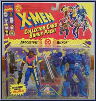 Apocalypse / Bishop from X-Men - Exclusives - 2-Packs manufactured by Toy Biz [Front]