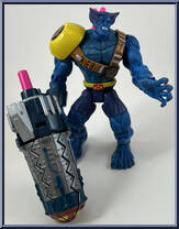 Beast from X-Men - Super Shooters manufactured by Toy Biz [Loose]