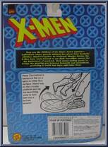 Cannonball from X-Men - Exclusives - KayBee - Series 4 manufactured by Toy Biz [Back]