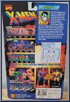 Colossus (Purple & Red) from X-Men - Battle Brigade manufactured by Toy Biz [Back]