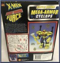 Cyclops from X-Men - Battle Action Mega-Armor manufactured by Toy Biz [Back]