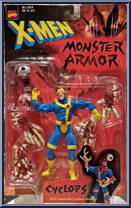 Cyclops from X-Men - Monster Armor manufactured by Toy Biz [Front]