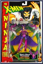Space Ninja Deathbird from X-Men - Ninja Force manufactured by Toy Biz [Front]